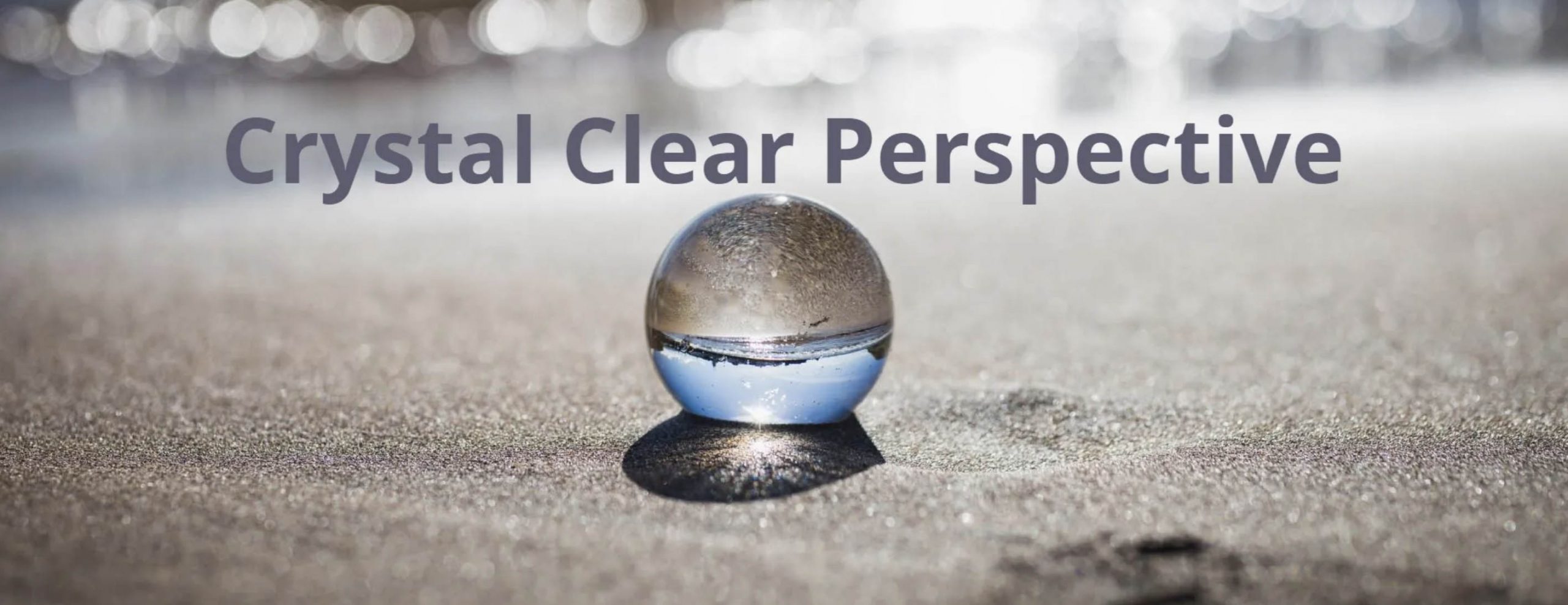 Crystal Clear Perspective Logo