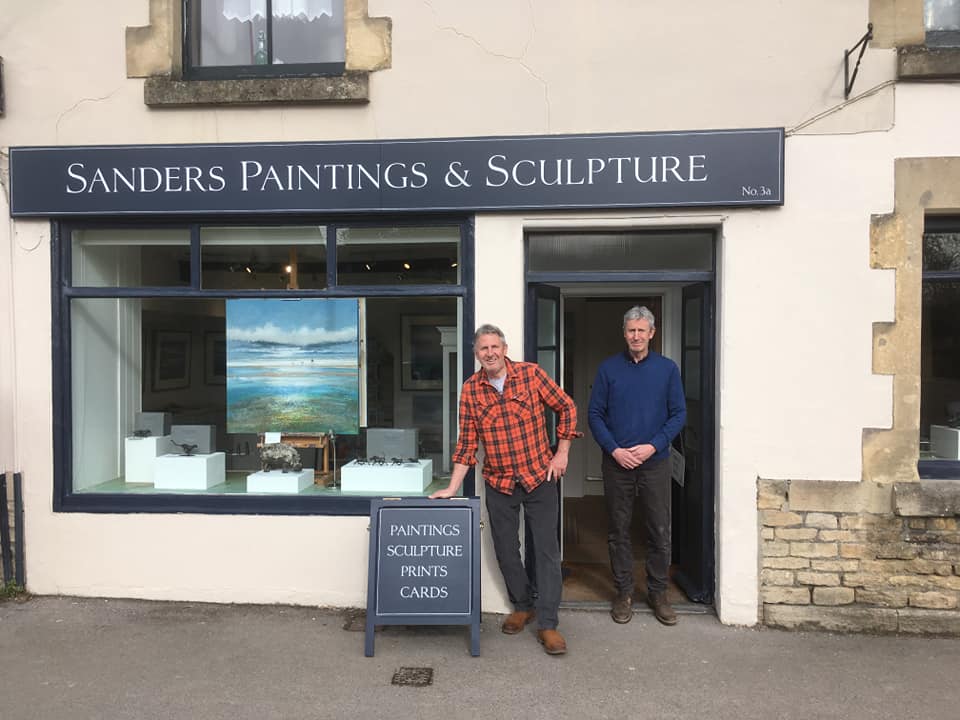 Sanders Paintings and Sculpture Logo Sanders Paintings and Sculpture