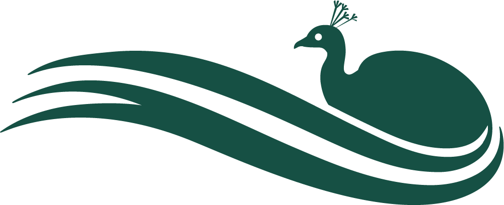 Support Corsham Peacock Logo